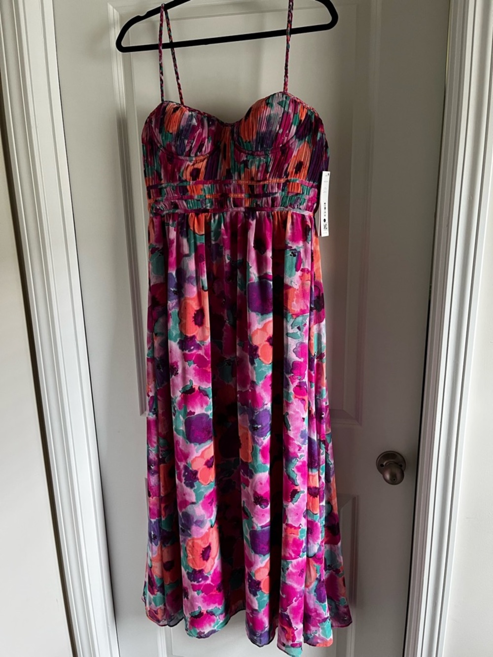 Aqua brand NWT maxi formal/wedding guest dress